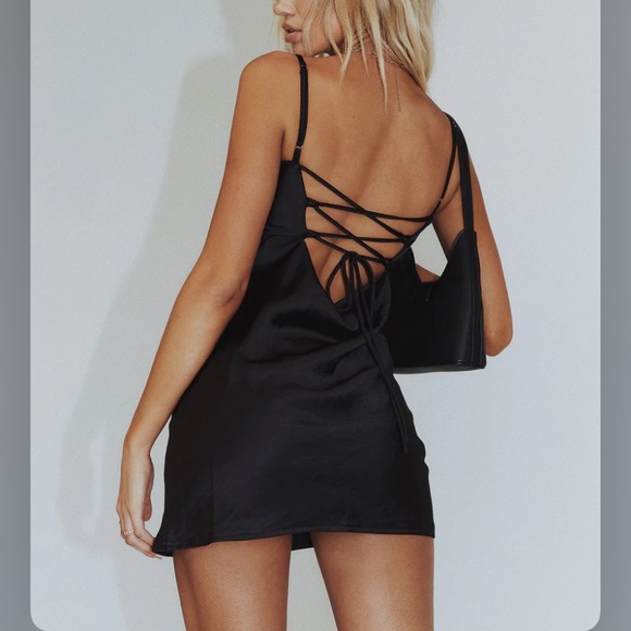 Princess Polly Dresses & Skirts - MARINA MINI DRESS BLACK